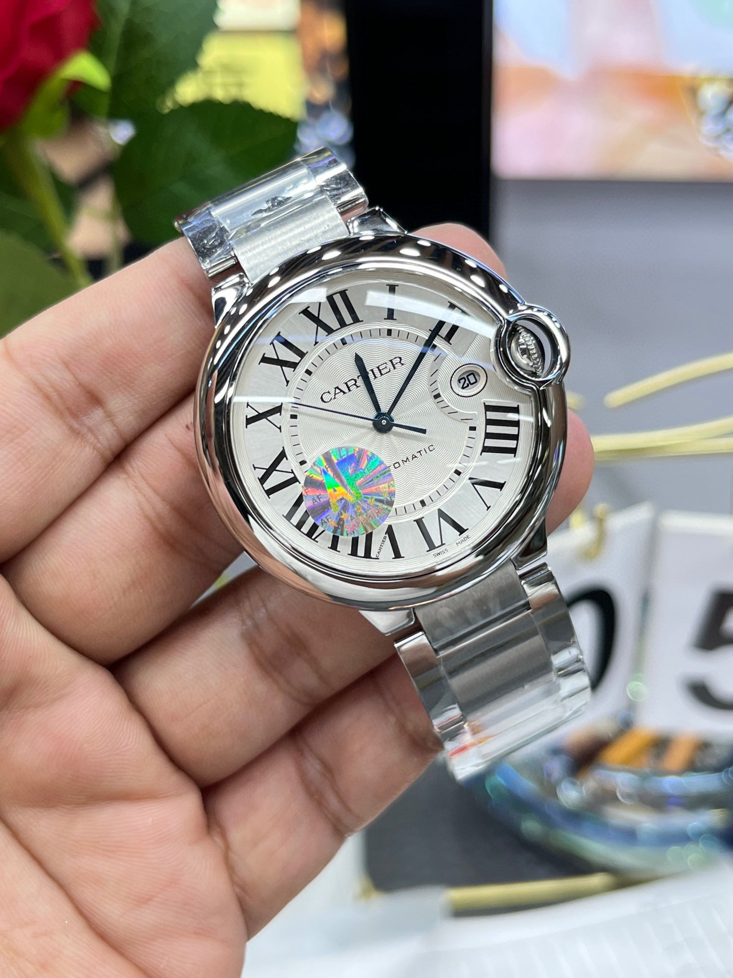 Cartier Ballon Bleu WSBB0040 (Cartier Ballon Bleu «Голубой шар» WSBB0040)