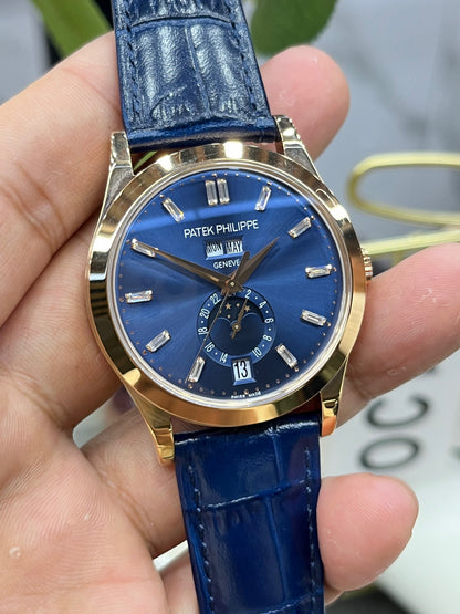 Patek Philippe Annual Calendar 5396R-015 (Patek Philippe годовой календарь, розовое золото)