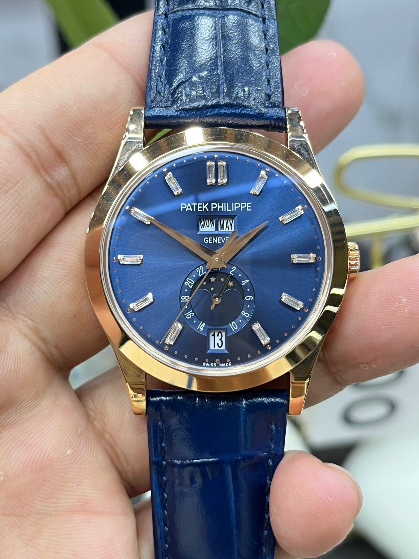Patek Philippe Annual Calendar 5396R-015 (Patek Philippe годовой календарь, розовое золото)