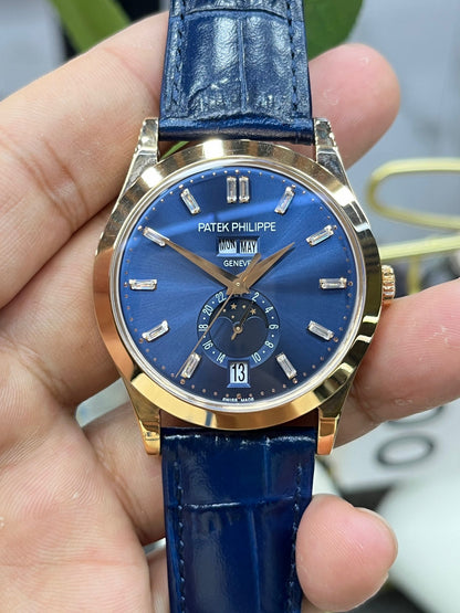 Patek Philippe Annual Calendar 5396R-015 (Patek Philippe годовой календарь, розовое золото)