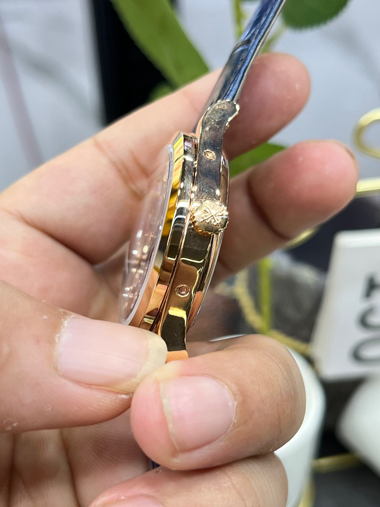 Patek Philippe Annual Calendar 5396R-015 (Patek Philippe годовой календарь, розовое золото)