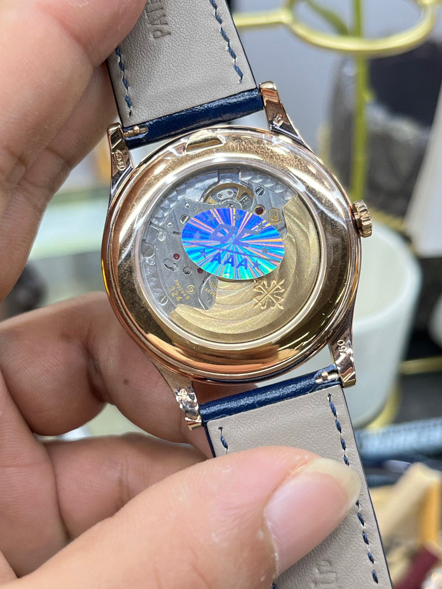 Patek Philippe Annual Calendar 5396R-015 (Patek Philippe годовой календарь, розовое золото)