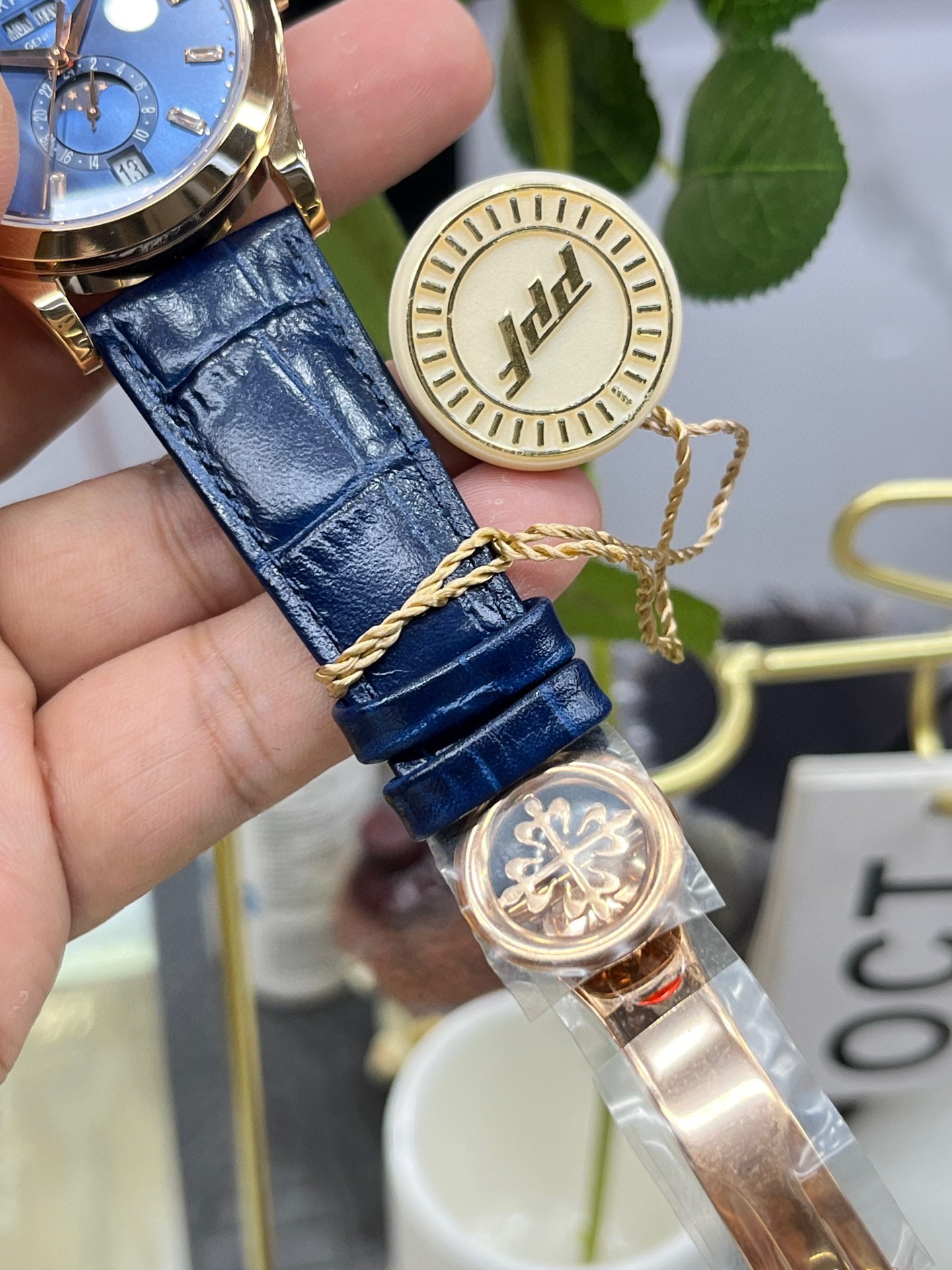 Patek Philippe Annual Calendar 5396R-015 (Patek Philippe годовой календарь, розовое золото)