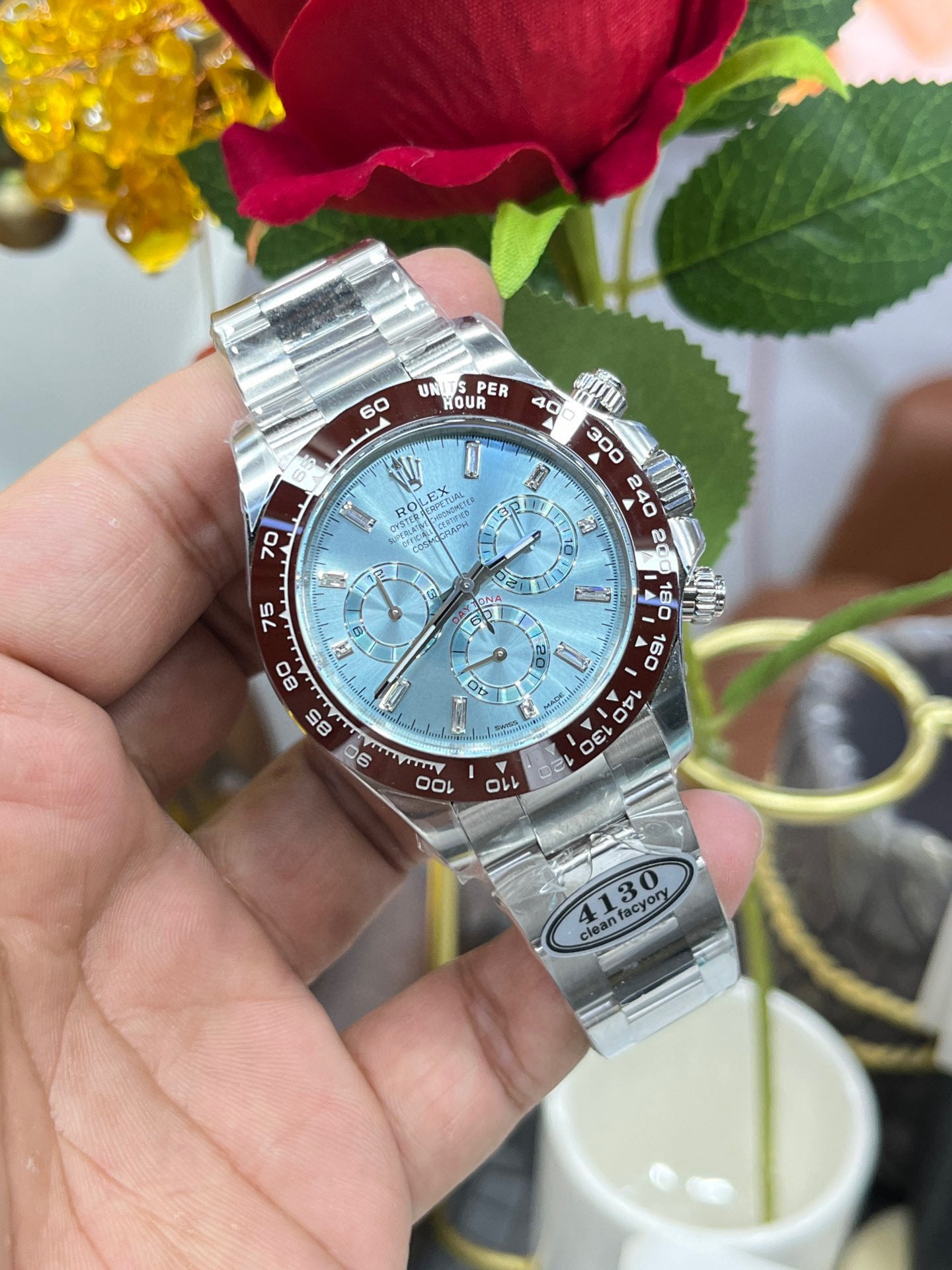 Название продукта: Rolex Cosmograph Daytona 116506 (Rolex Daytona «Ice Blue», платина)