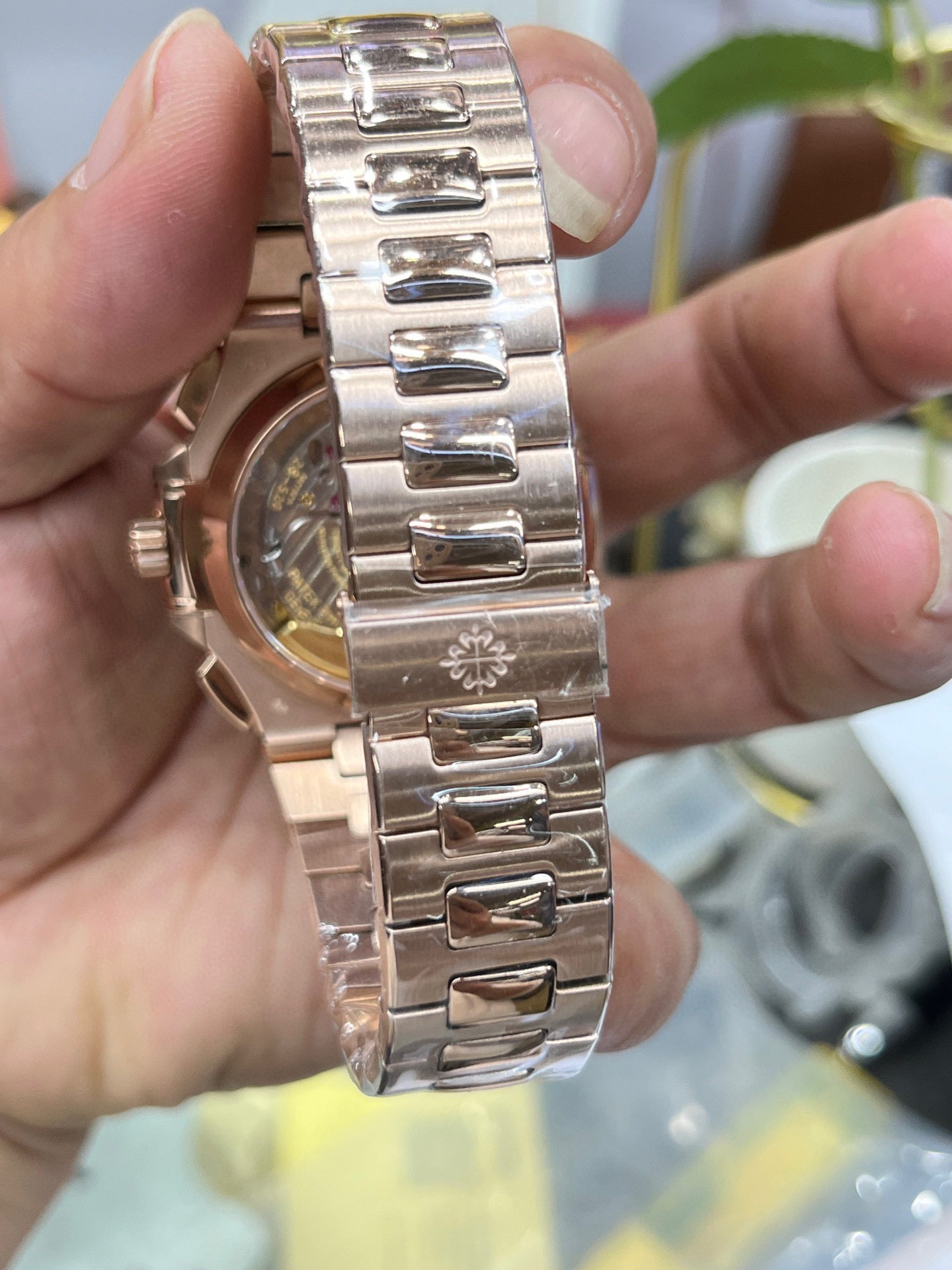Patek Philippe Nautilus 5980/1R-001 (Patek Philippe Nautilus хронограф, розовое золото)