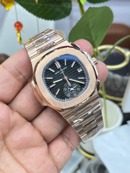 Patek Philippe Nautilus 5980/1R-001 (Patek Philippe Nautilus хронограф, розовое золото)
