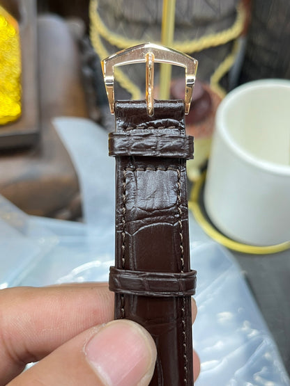Patek Philippe Calatrava 5227R-001 (Patek Philippe Calatrava «флип-кейс», розовое золото)