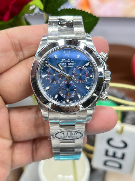 Rolex Cosmograph Daytona 116509-0071 (Rolex Daytona «Blue Dial», белое золото)