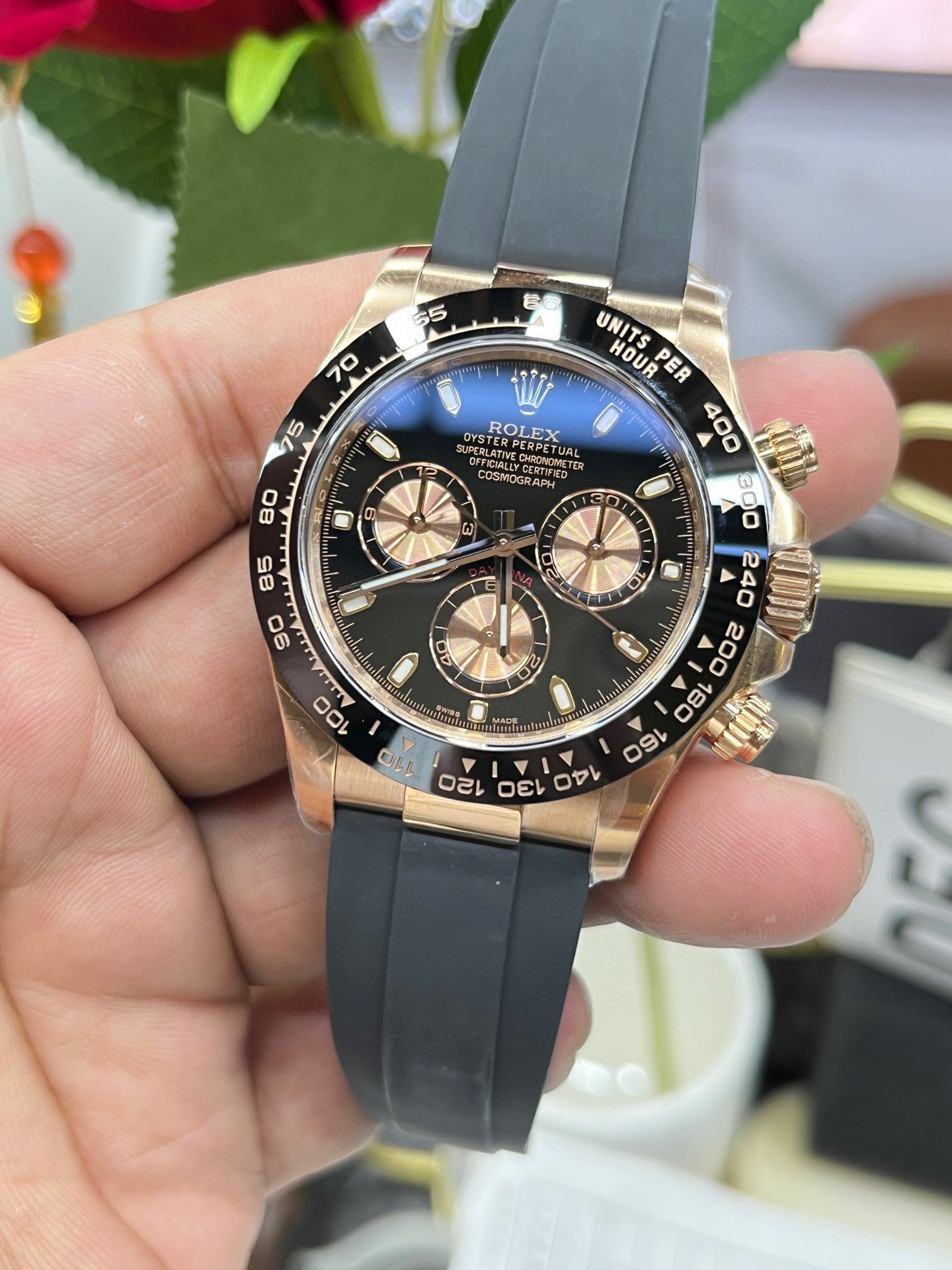 Rolex Cosmograph Daytona 116515LN-0012 (Rolex Daytona из розового золота)