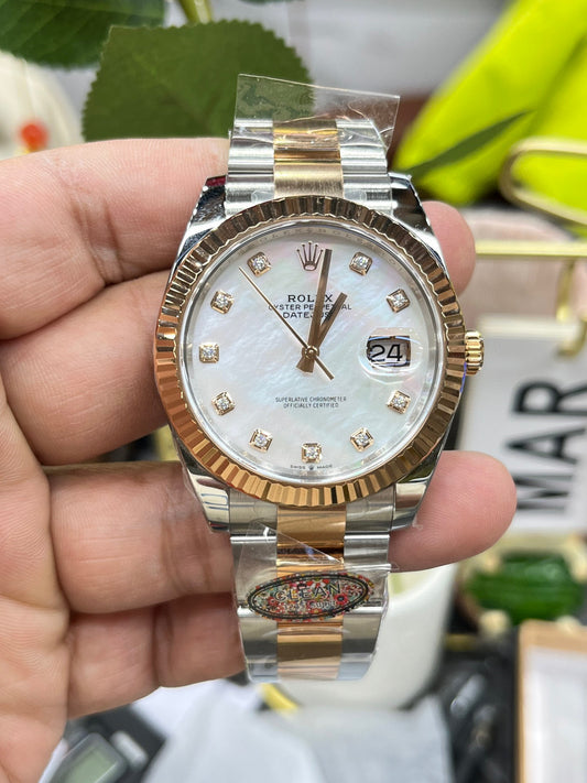 Rolex Datejust 41 126331-0013 (Rolex Datejust 41, сталь + розовое золото)