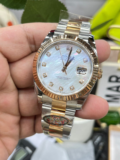 Rolex Datejust 41 126331-0013 (Rolex Datejust 41, сталь + розовое золото)