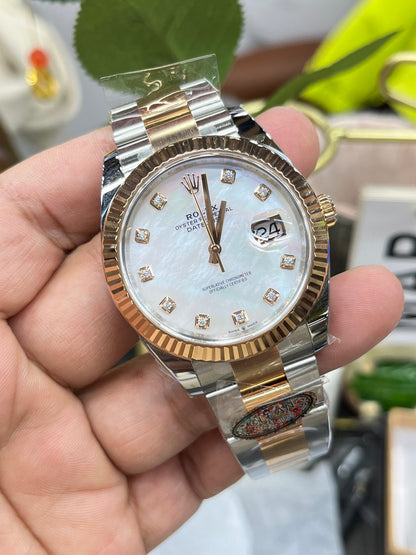 Rolex Datejust 41 126331-0013 (Rolex Datejust 41, сталь + розовое золото)