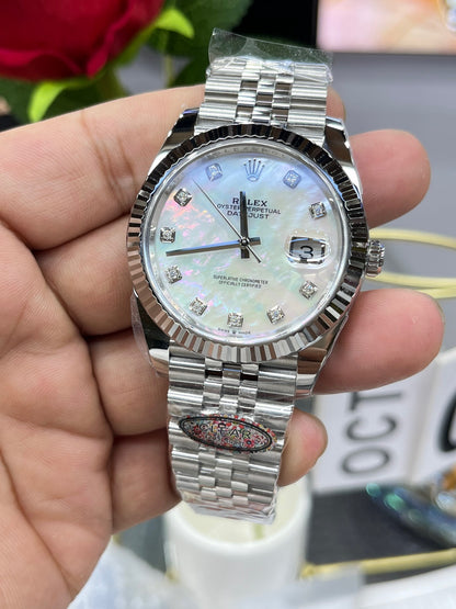 Rolex Datejust 41 126334-0020 (Rolex Datejust 41 с перламутровым циферблатом)