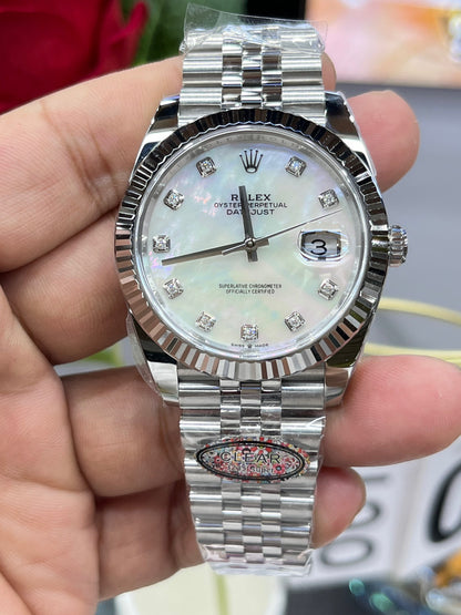 Rolex Datejust 41 126334-0020 (Rolex Datejust 41 с перламутровым циферблатом)