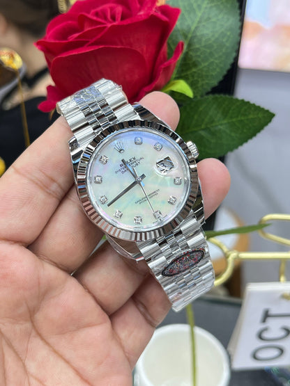 Rolex Datejust 41 126334-0020 (Rolex Datejust 41 с перламутровым циферблатом)