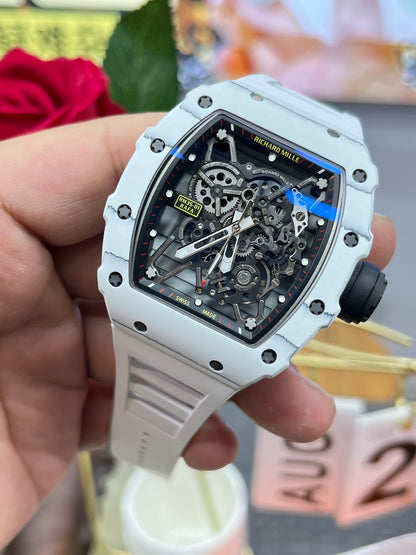 Richard Mille RM 35-02 Rafael Nadal White Quartz TPT (Richard Mille RM 35-02 белая версия)
