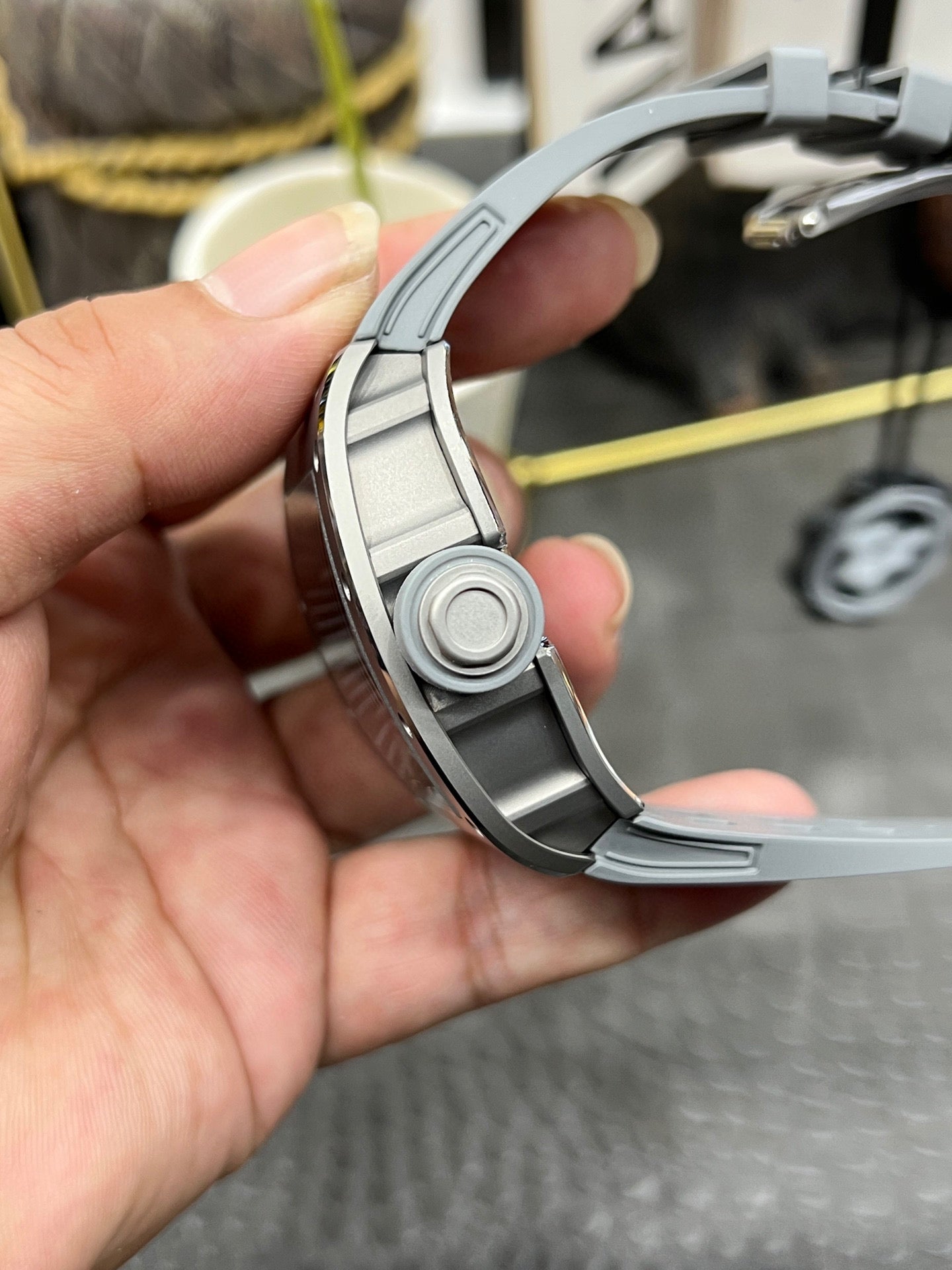 Richard Mille RM 055 Bubba Watson Titanium (Richard Mille RM 055 «gunmetal» титан)