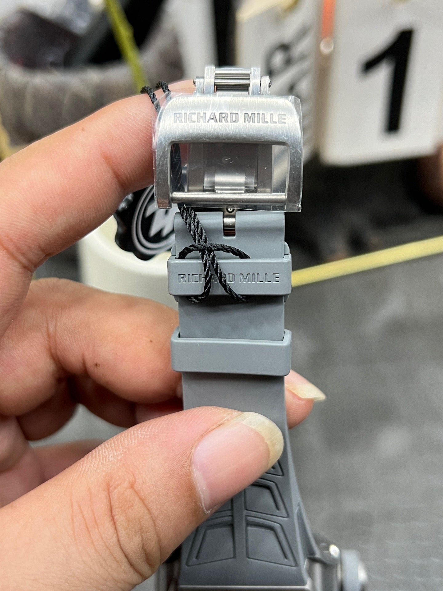 Richard Mille RM 055 Bubba Watson Titanium (Richard Mille RM 055 «gunmetal» титан)