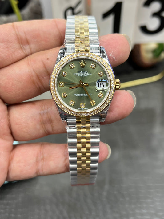 Rolex Datejust 31 278383RBR-0030 (Rolex Datejust с бриллиантовым безелем)