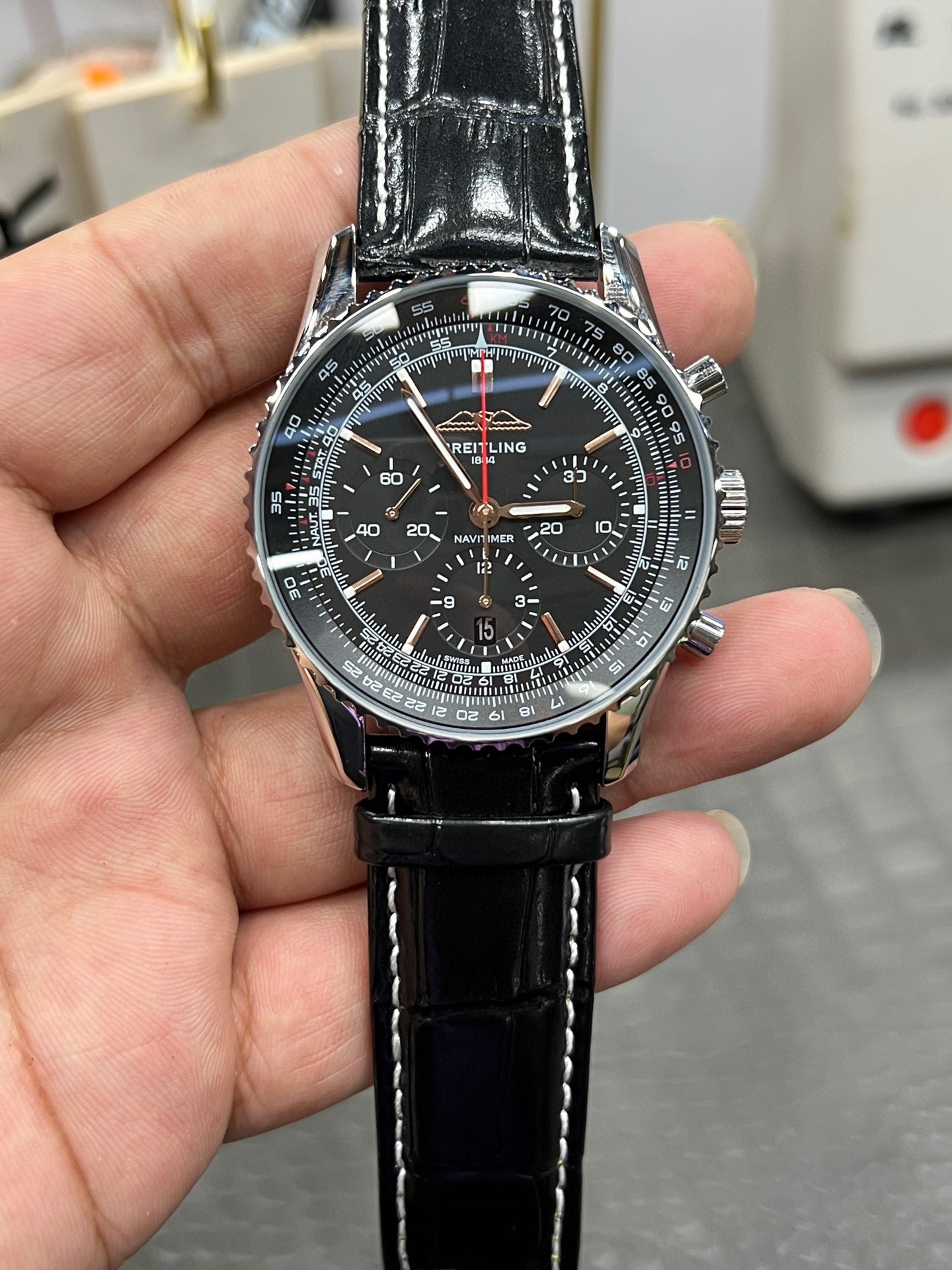 Breitling Navitimer B01 Chronograph AB013824G1P1 (Breitling Navitimer)