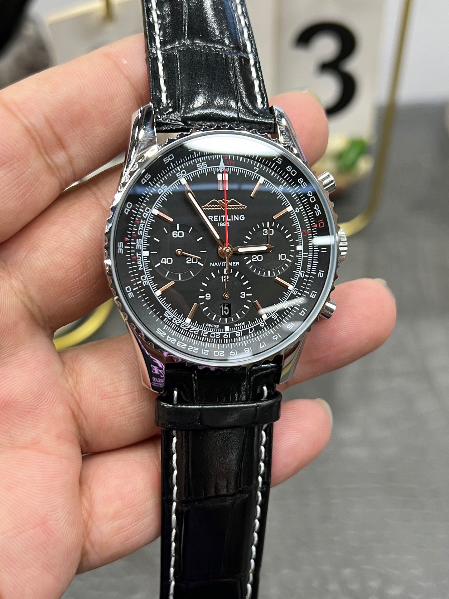 Breitling Navitimer B01 Chronograph AB013824G1P1 (Breitling Navitimer)