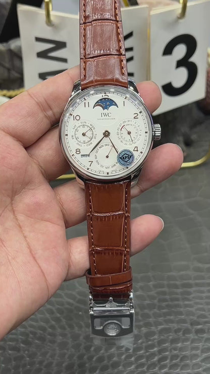 IWC Portugieser Perpetual Calendar Edition “Boutique Shanghai” Ref. IW503307 “44.2mm Stainless Steel / Silver Dial