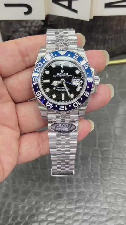 Rolex GMT-Master II “Batman-Pepsi-etc.” (Blue & Purple Bezel Variant)
