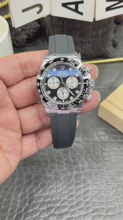 Rolex Cosmograph Daytona Ref. M126519LN-0004 “40mm 18 ct White Gold / Diamond-Set Bright Black Dial