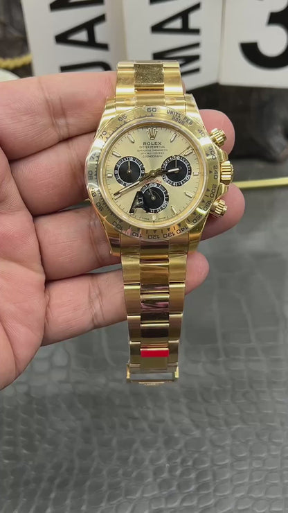 Rolex Cosmograph Daytona Ref. M126508-0006 “40mm Yellow Gold / Golden and Bright Black Dial