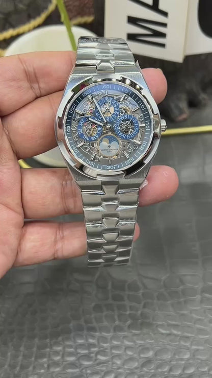 Vacheron Constantin Overseas Perpetual Calendar Ultra-Thin Skeleton 41.5 mm – Ref. 4300V/220G-B946
