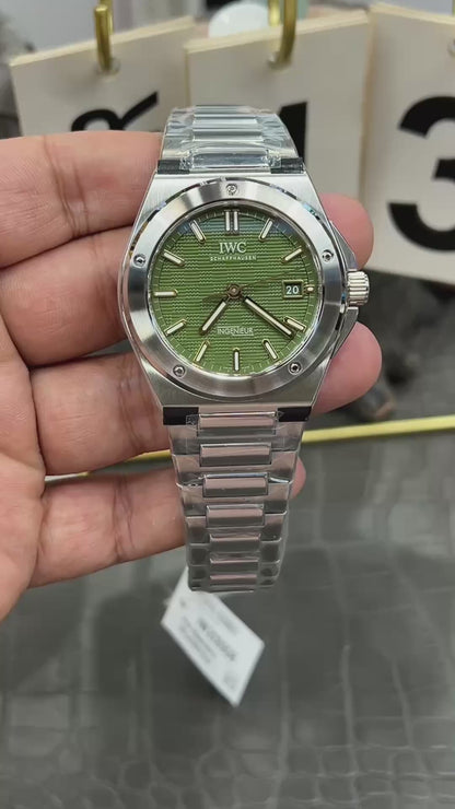 IWC Ingenieur 40 mm – Green Dial